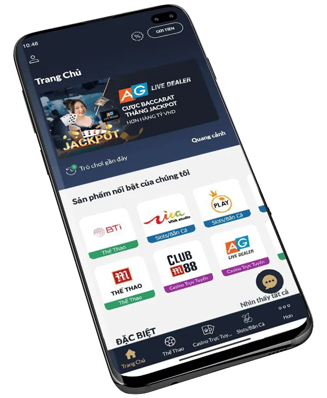 Đa dạng trò chơi vbet APP