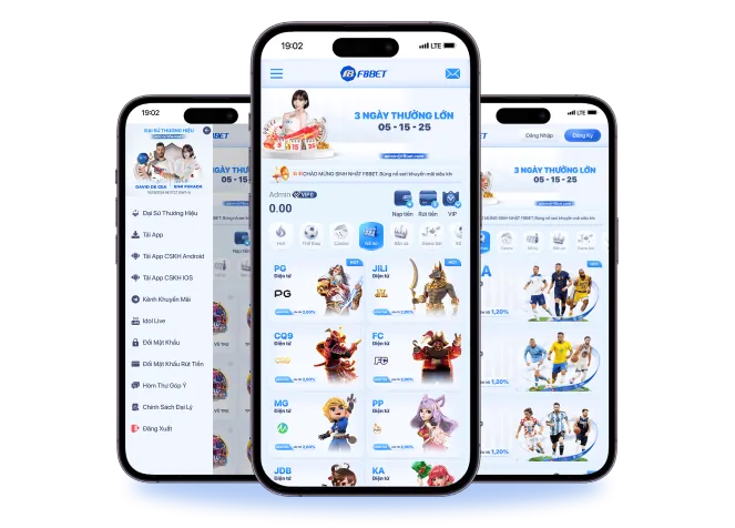 Giao diện ứng dụng Vbet App